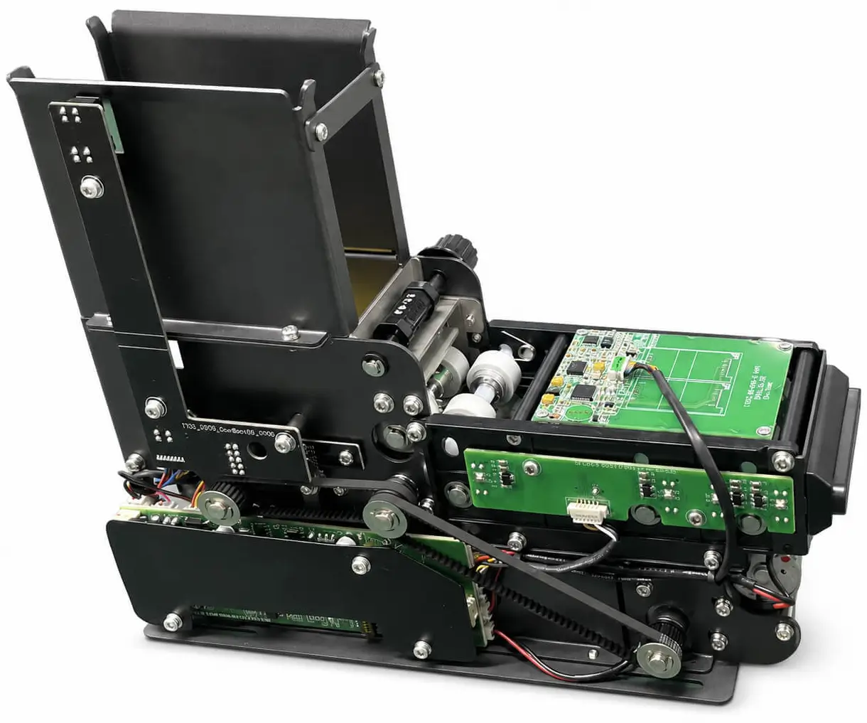 SNR-K750L card dispenser with RFID reader encoder integration