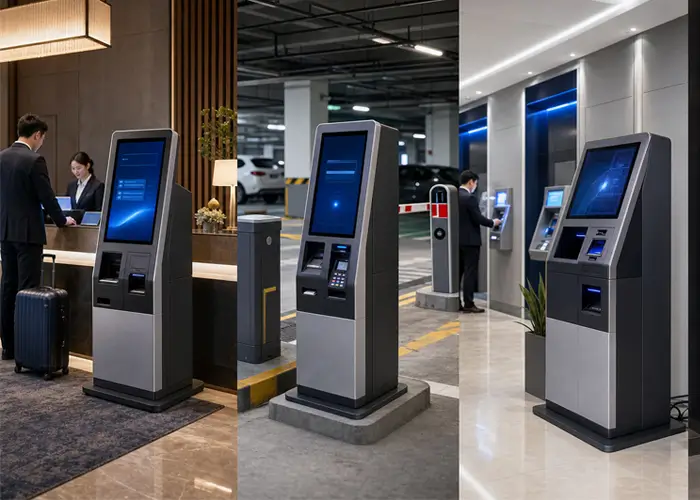 Kiosk hardware solutions for self-service system integration